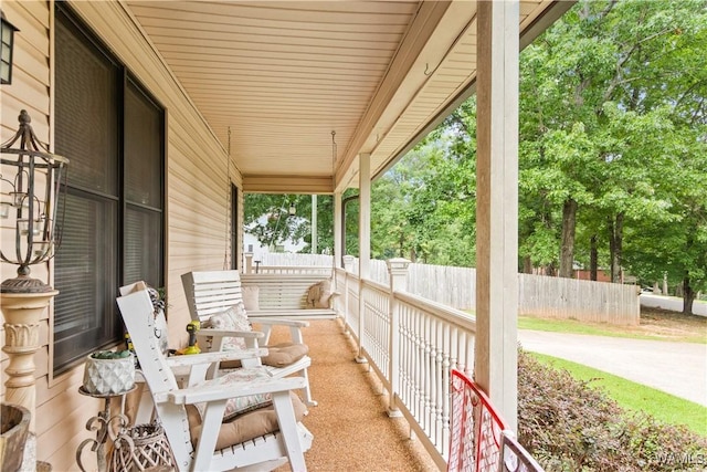 15551 Oakwood Dr, Brookwood, AL 35444 - view of porch