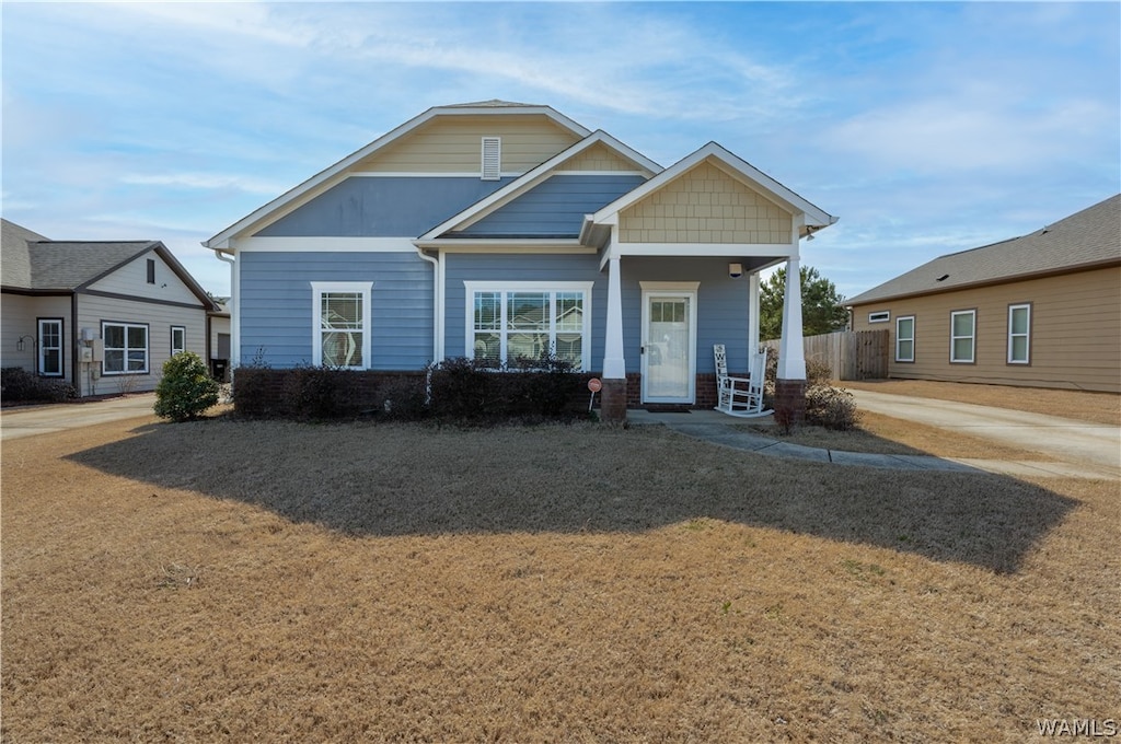 view of craftsman-style home