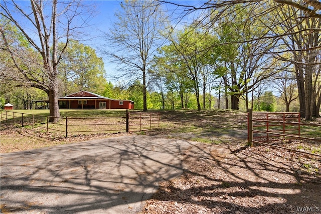 exterior space featuring an outdoor structure