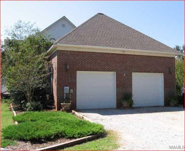 view of side of property