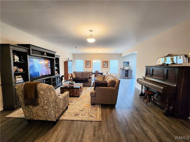 15525 Tide Water Ter, Brookwood, AL 35444 - living area featuring wood finished floors and baseboards