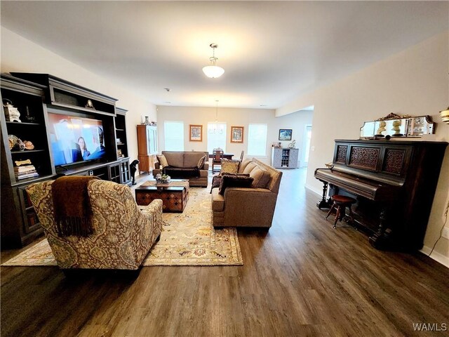 15525 Tide Water Ter, Brookwood, AL 35444 - living room with wood finished floors and baseboards