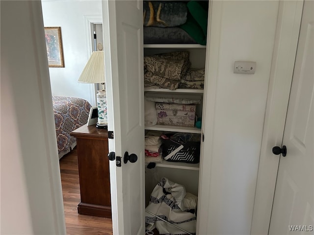 view of closet