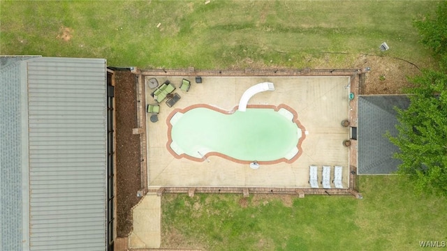 120 Magnolia Cir, Centreville, AL 35042 - aerial view of a pool