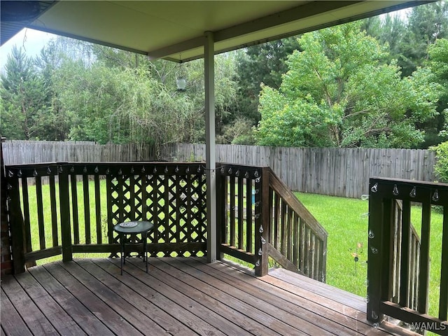 11408 Belle Meade Way, Northport, AL 35475 - view of wooden terrace