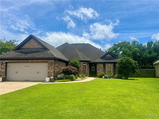 11408 Belle Meade Way, Northport, AL 35475 - view of front of house featuring brick siding, an attached garage, and concrete driveway