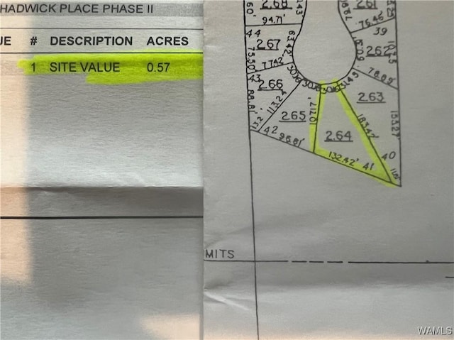 320 Rob Lee St, Moundville, AL 35474 - parcel map