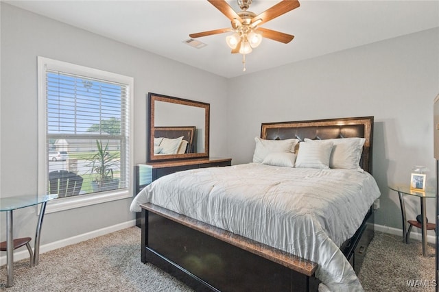 320 Rob Lee St, Moundville, AL 35474 - carpeted bedroom featuring baseboards and a ceiling fan