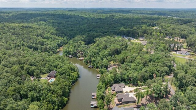 14817 Highpoint Cv, Northport, AL 35475 - view of property location with a heavily wooded area and a large body of water