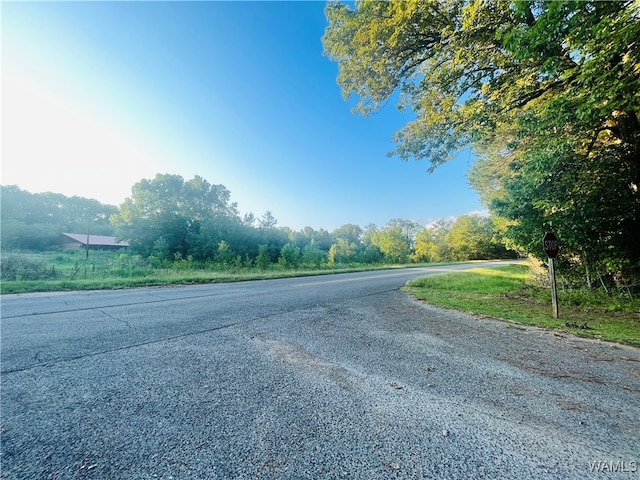 view of road