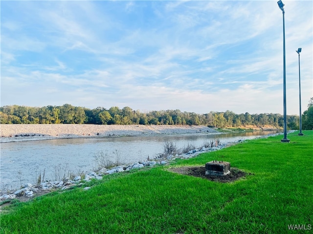 property view of water