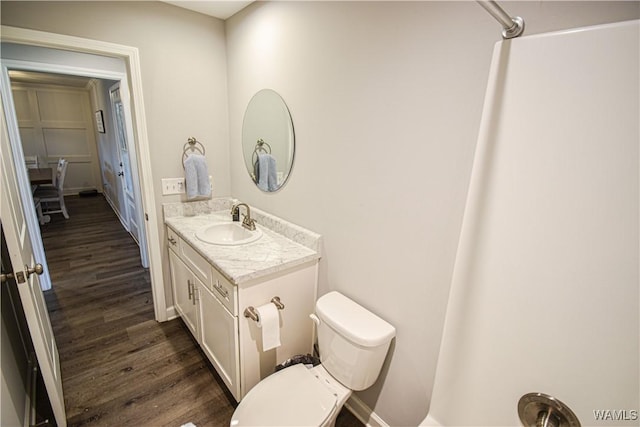 13946 Sullivan Blvd, Northport, AL 35475 - bathroom featuring vanity and wood finished floors