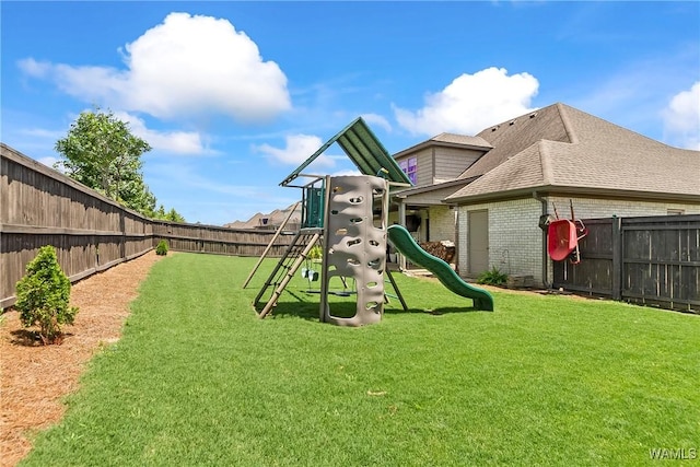 11441 Stella Way, Northport, AL 35475 - view of jungle gym with a fenced backyard