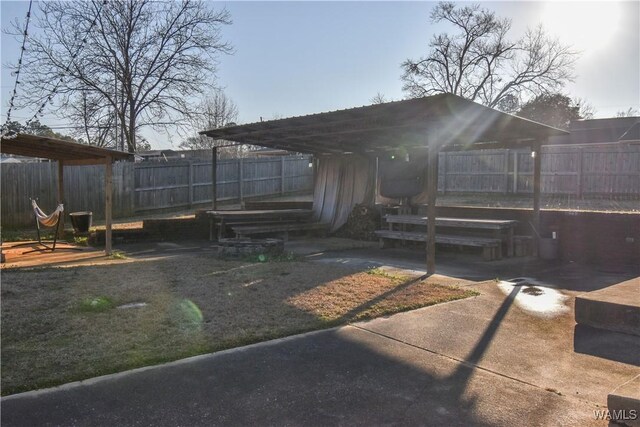 3207 33rd St, Northport, AL 35476 - view of yard with a patio and fence