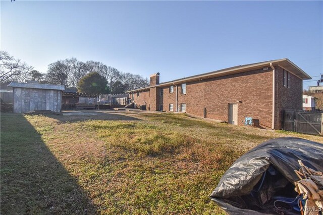 3207 33rd St, Northport, AL 35476 - view of yard featuring fence
