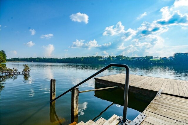 2940 Lake Crest Dr, Tuscaloosa, AL 35406 - dock with a water view