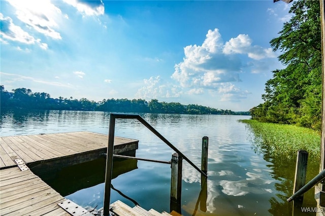 2940 Lake Crest Dr, Tuscaloosa, AL 35406 - dock area with a water view