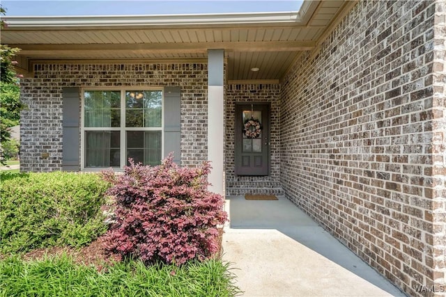 13982 Knoll Pointe Dr, Northport, AL 35475 - property entrance featuring brick siding