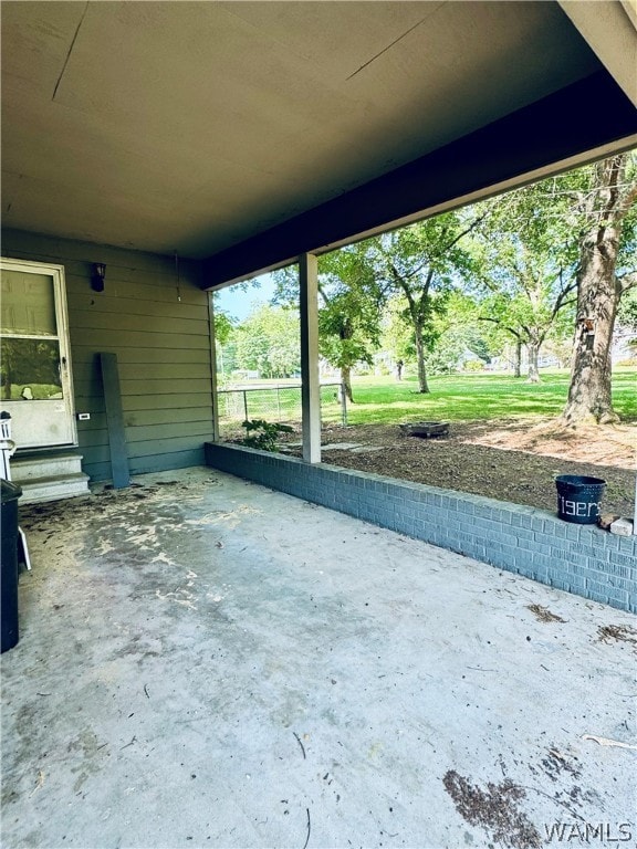 view of patio