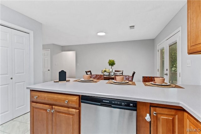 kitchen with dishwasher