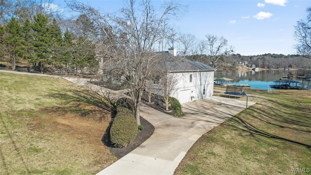 20892 Sharon Dr, Lake View, AL 35111 - exterior space featuring a water view