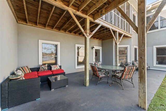 20892 Sharon Dr, Lake View, AL 35111 - view of patio / terrace with an outdoor hangout area and outdoor dining area