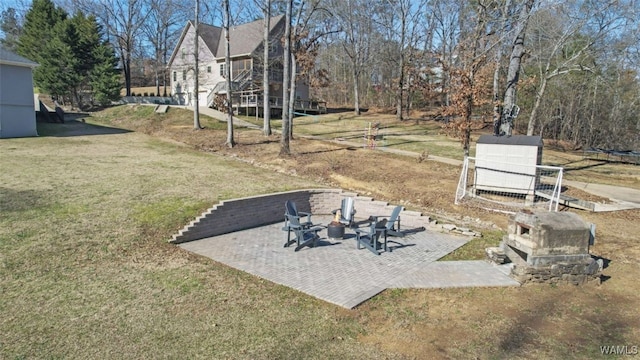 20892 Sharon Dr, Lake View, AL 35111 - view of yard with a patio area