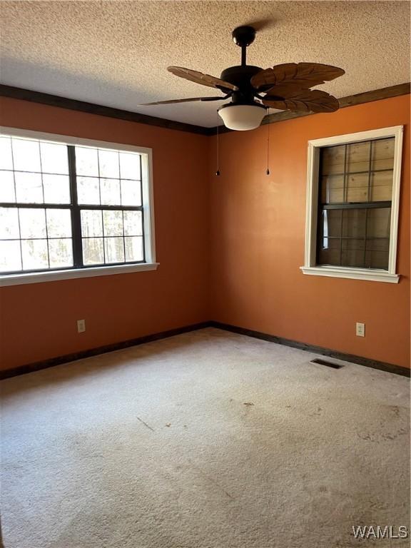 spare room featuring dark hardwood / wood-style flooring