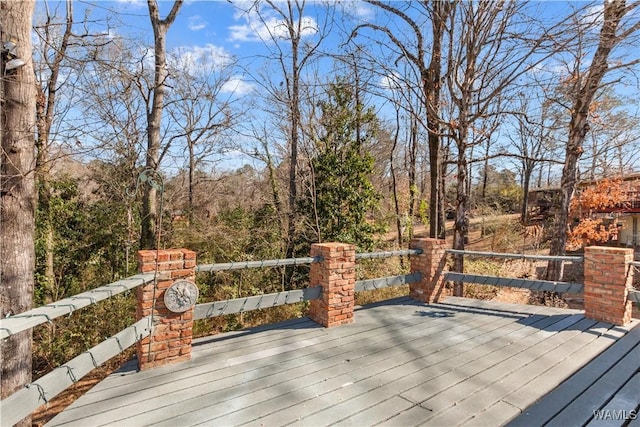 view of deck