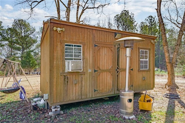 view of outdoor structure