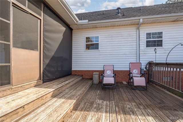 view of deck