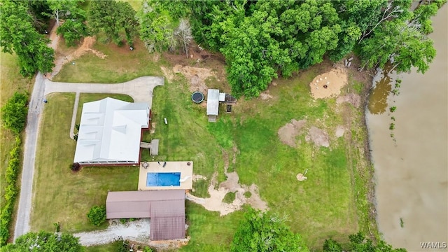 aerial view of property and surrounding area