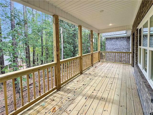 8 Northside Rd, Berry, AL 35546 - view of wooden terrace