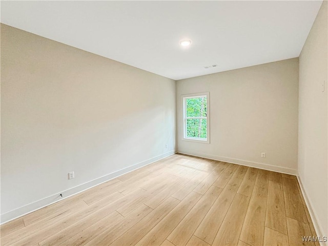 8 Northside Rd, Berry, AL 35546 - spare room with light wood-type flooring and baseboards