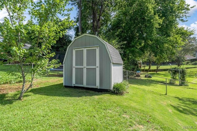 1428 Plymouth Ln, Tuscaloosa, AL 35406 - view of shed with a fenced backyard