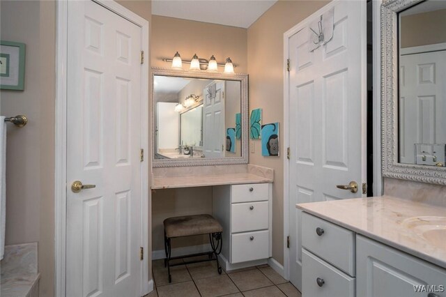 1428 Plymouth Ln, Tuscaloosa, AL 35406 - bathroom featuring vanity and tile patterned floors
