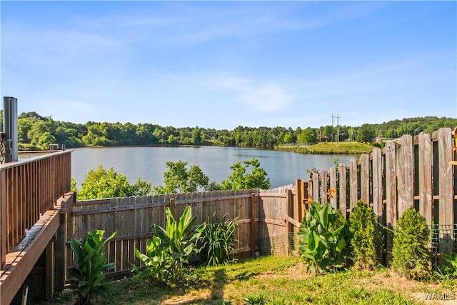 4468 21st St, Northport, AL 35476 - fenced backyard with a water view