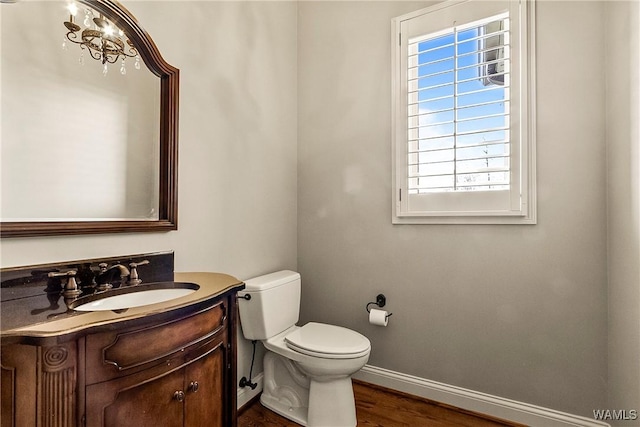 10416 Harbourtowne Dr, Northport, AL 35475 - bathroom featuring vanity and wood finished floors