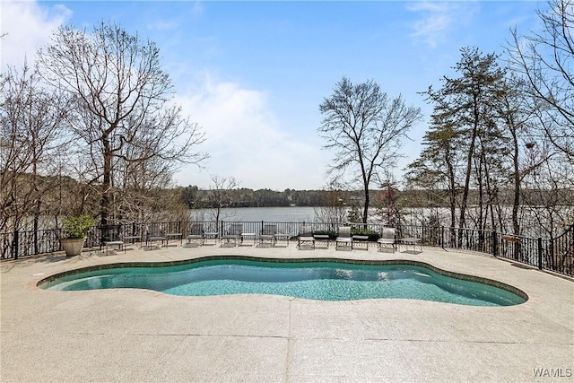 10416 Harbourtowne Dr, Northport, AL 35475 - view of pool with a patio area and a fenced backyard