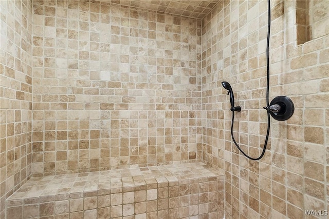 10416 Harbourtowne Dr, Northport, AL 35475 - bathroom with a tile shower