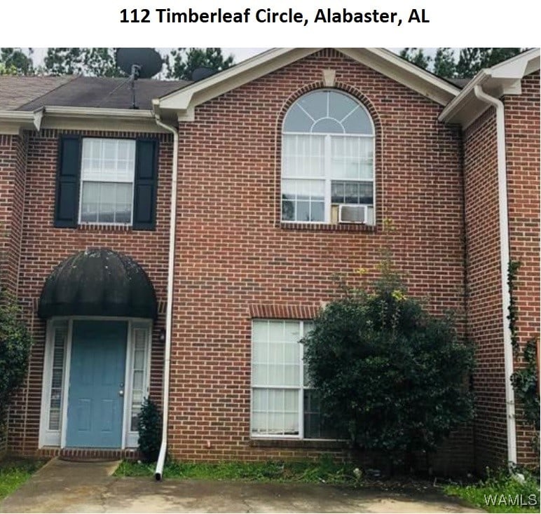 1949 Riva Ridge Rd, Helena, AL 35080 - view of front of house with brick siding and cooling unit