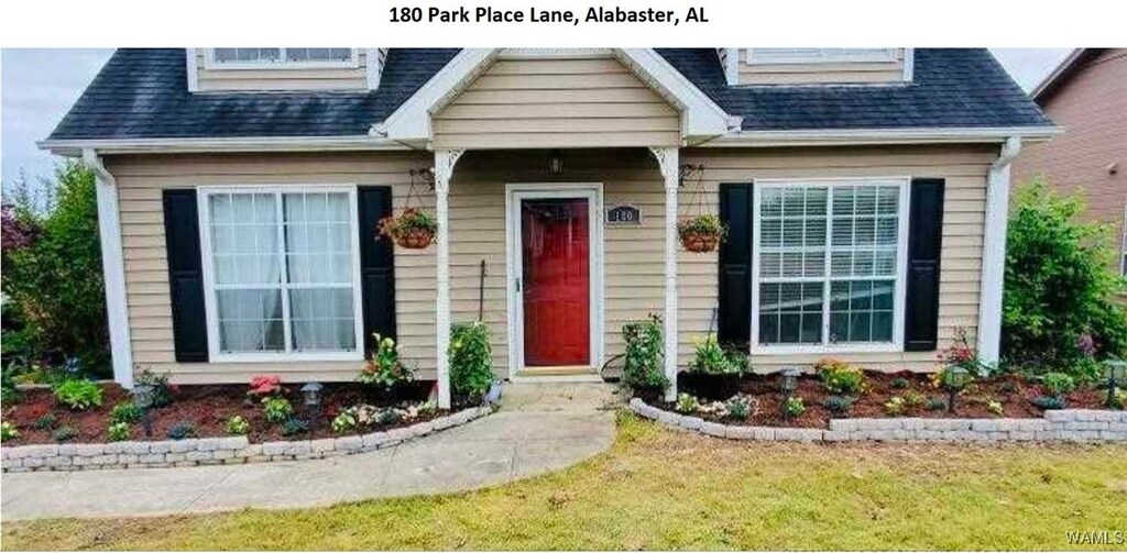1949 Riva Ridge Rd, Helena, AL 35080 - view of front of house featuring a shingled roof and a front yard