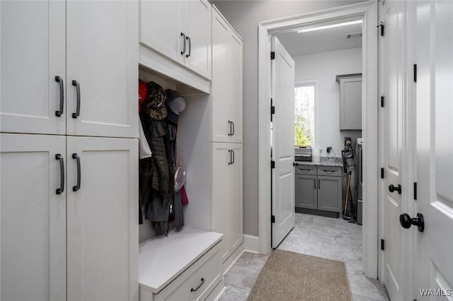 view of mudroom