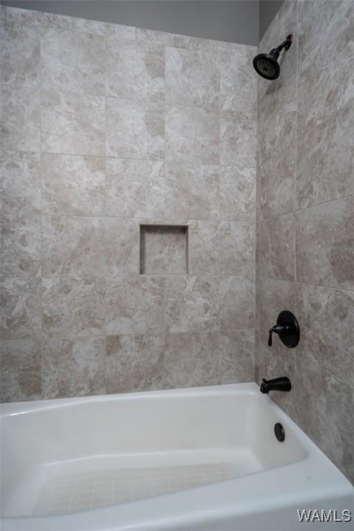 full bathroom with  shower combination