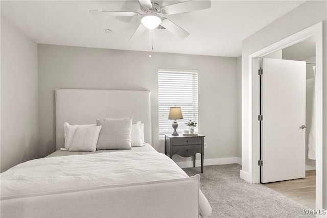 680 6th Ave NE Unit 3310, Tuscaloosa, AL 35404 - bedroom with baseboards, carpet flooring, and ceiling fan
