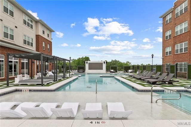 680 6th Ave NE Unit 3310, Tuscaloosa, AL 35404 - community pool featuring a pergola and a patio