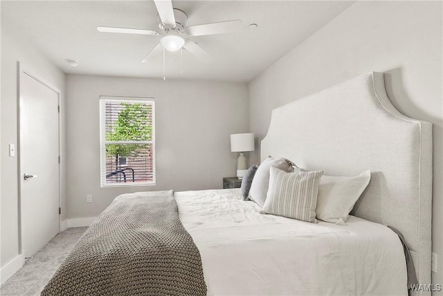 680 6th Ave NE Unit 3310, Tuscaloosa, AL 35404 - bedroom with carpet flooring, ceiling fan, and baseboards