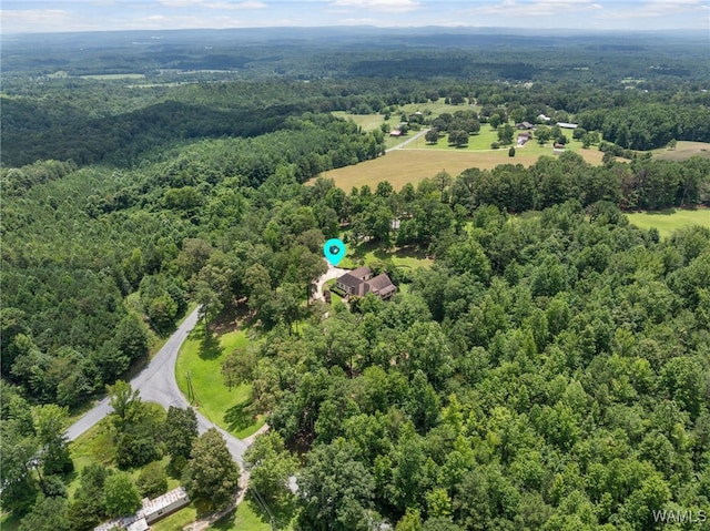 4184 Graves Gap Rd, Hayden, AL 35079 - drone / aerial view of a heavily wooded area