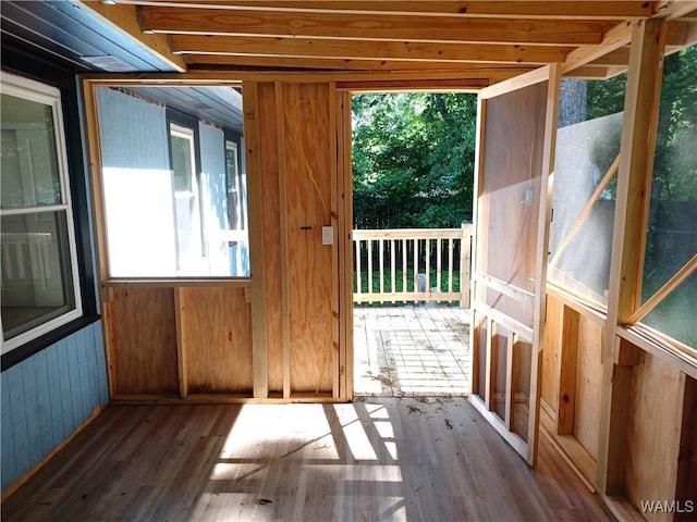 2205 18th Ave, Northport, AL 35476 - doorway with wood finished floors