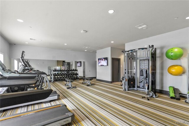 680 6th Ave NE Unit 3401, Tuscaloosa, AL 35404 - gym featuring light colored carpet